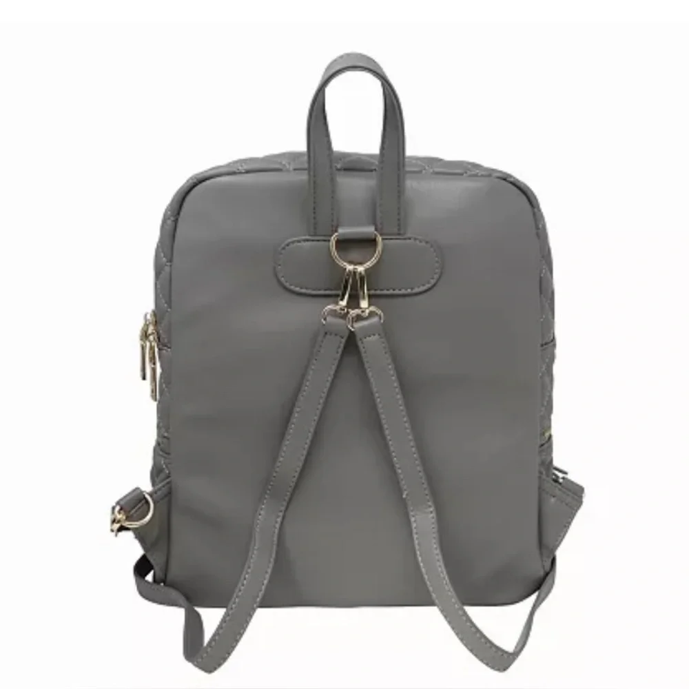 Bebe Danielle Grey Backpack (slightly damaged straps)
